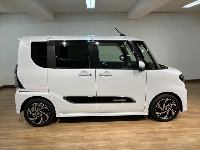 タントカスタムRSスタイルセレクション鑑定書/車検受渡し/R3年式ターボ車/クルーズコントロール/走行1.2万キロ/ナビ/バックカメラ/TV/Bluetooth/USB/CD録音/前後ドラレコ/ETC/衝突軽減ブレーキ/両側電動スライドドア/LEDライト/フォグ(大阪府)の中古車