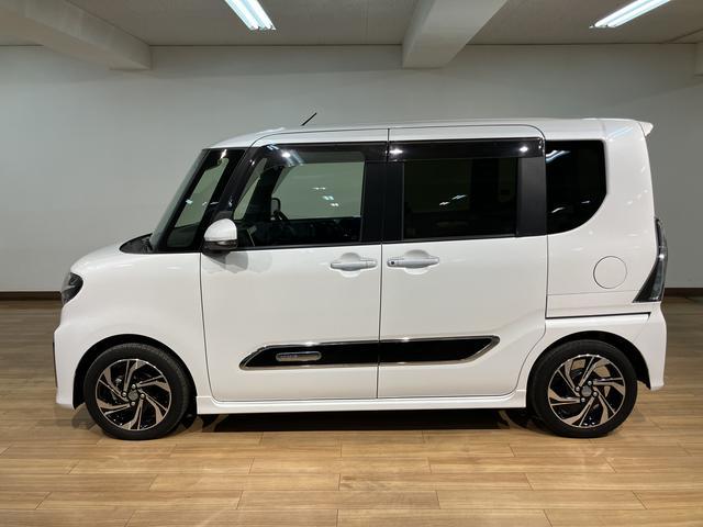 タントカスタムRSスタイルセレクション鑑定書/車検受渡し/R3年式ターボ車/クルーズコントロール/走行1.2万キロ/ナビ/バックカメラ/TV/Bluetooth/USB/CD録音/前後ドラレコ/ETC/衝突軽減ブレーキ/両側電動スライドドア/LEDライト/フォグ(大阪府)の中古車