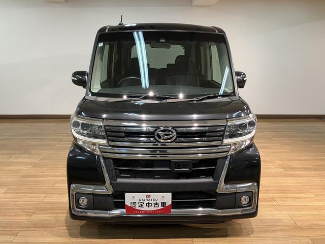 タントカスタムＲＳ　トップエディションＳＡII　鑑定書／修復歴無し車検Ｒ９．９／１年保証／ナビ／ＴＶ／Ｂｌｕｅｔｏｏｔｈ／ＵＳＢ／ＣＤ／ＤＶＤ／バックカメラ／衝突軽減ブレーキ／ＬＥＤライト／フォグランプ／両側電動スライドドア／キーフリー／オートエアコン／（大阪府）の中古車