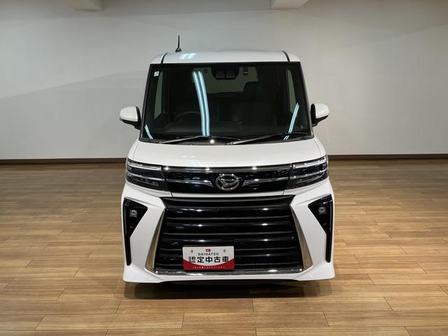 タントカスタムRS 車検R10.7まで/ターボ/ナビ/ETCワンオーナー/修復歴無し/ナビ/TV/HDMI/USB/CD録音/バックカメラ/ETC/前後ドラレコ/電動パーキング/衝突軽減ブレーキ/コーナーセンサー/両側電動スライドドア/LEDライト/キーフリー(大阪府)の中古車