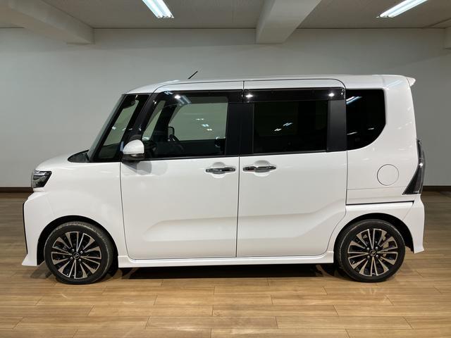 タントカスタムRS 車検R10.7まで/ターボ/ナビ/ETCワンオーナー/修復歴無し/ナビ/TV/HDMI/USB/CD録音/バックカメラ/ETC/前後ドラレコ/電動パーキング/衝突軽減ブレーキ/コーナーセンサー/両側電動スライドドア/LEDライト/キーフリー(大阪府)の中古車