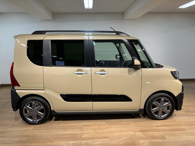 タントファンクロスターボリミテッド　Ｒ８年式／走行６キロターボ車／クルーズコントロール／衝突軽減ブレーキ／コーナーセンサー／アクセル踏み間違い／シートヒーター／ＥＴＣ／ブレーキホールド／電動パーキングブレーキ／ＵＳＢ／ＬＥＤライト／両側電動スライドドア（大阪府）の中古車
