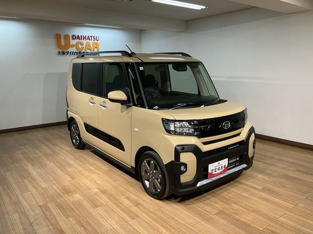 タントファンクロスターボリミテッド　Ｒ８年式／走行６キロターボ車／クルーズコントロール／衝突軽減ブレーキ／コーナーセンサー／アクセル踏み間違い／シートヒーター／ＥＴＣ／ブレーキホールド／電動パーキングブレーキ／ＵＳＢ／ＬＥＤライト／両側電動スライドドア（大阪府）の中古車