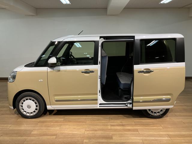 ムーヴキャンバスストライプスＧターボ　車検Ｒ１０．１０／ナビ／元試乗車ナビ／ＵＳＢ／Ｂｌｕｅｔｏｏｔｈ／ＣＤ録音／ＴＶ／バックカメラ／クルーズコントロール／両側電動スライドドア／衝突軽減ブレーキ・アクセル踏み間違い防止装置／コーナーセンサー／電動パーキングブレーキ（大阪府）の中古車