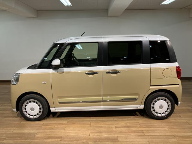 ムーヴキャンバスストライプスＧターボ　車検Ｒ１０．１０／ナビ／元試乗車ナビ／ＵＳＢ／Ｂｌｕｅｔｏｏｔｈ／ＣＤ録音／ＴＶ／バックカメラ／クルーズコントロール／両側電動スライドドア／衝突軽減ブレーキ・アクセル踏み間違い防止装置／コーナーセンサー／電動パーキングブレーキ（大阪府）の中古車