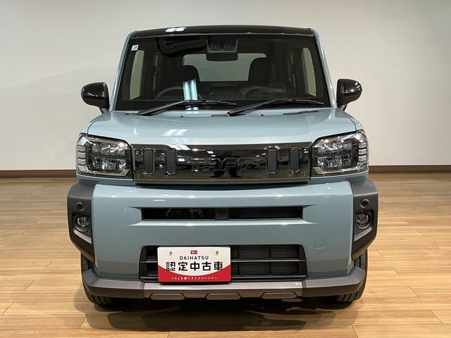 タフトGターボダーククロムベンチャー クルコン/ターボ/元試乗車元試乗車/ターボ/ガラスルーフ/ーズコントロール/衝突軽減ブレーキ/コーナーセンサー/アクセル踏み間違い/バックカメラ/シートヒーター/ルーフレール/LEDライト/フォグランプ/(大阪府)の中古車