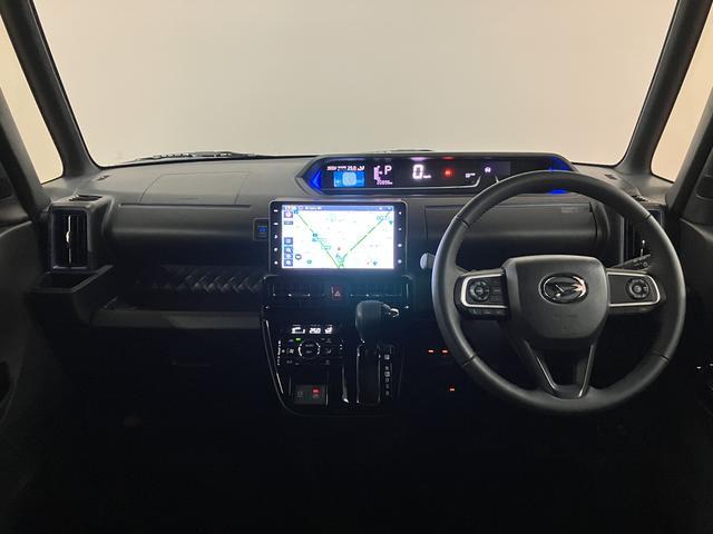 タント 中古車 カスタムＲＳスタイルセレクション　鑑定証／１年保証／ナビ／ＴＶ／Ｂｌｕｅｔｏｏｔｈ／ＵＳＢ／パノラマカメラ／クルーズコントロール／前後ドラレコ／衝突軽減ブレーキ・踏み間違い防止・はみ出し防止／ＥＴＣ／シートヒーター／両側電動スライドドア／ＬＥＤライト／