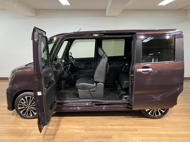 タントカスタムRS 禁煙車/鑑定証/走行4.3万キロ/点検整備渡ナビ/TV/Bluetooth/USB/パノラマカメラ/前後ドラレコ/ETC/クルーズコントロール/衝突軽減ブレーキ・踏み間違い防止・車線逸脱防止/LEDライト/両側電動スライドドア/シートヒーター(大阪府)の中古車