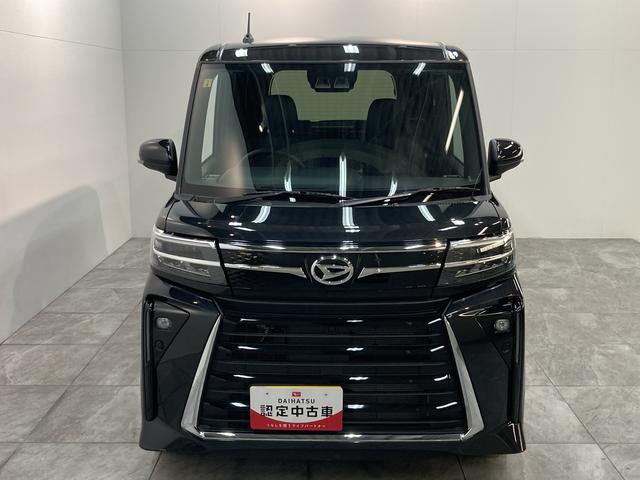 タントカスタムＲＳ　届出済未使用車　フルセグナビ　バックカメラ追突被害軽減ブレーキ　スマアシ　コーナーセンサー　ＬＥＤ　スマートキー　両側電動スライドドア　前席シートヒーター　フルセグナビ　ＤＶＤ　Ｂｌｕｅｔｏｏｔｈ　ＵＳＢ　バックカメラ（滋賀県）の中古車