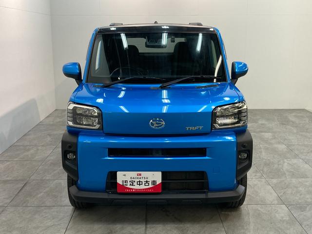 タフトＧ　フルセグナビ　バックカメラ　ナビ連動ドラレコ　車検整備付衝突被害軽減ブレーキ　コーナーセンサー　フルセグナビ　Ｂｌｕｅｔｏｏｔｈ　ＤＶＤ再生　バックカメラ　ナビ連動ドラレコ　前席シートヒーター　ＬＥＤ　オートライト　スマートキー　エコアイドル　車検整備付（滋賀県）の中古車