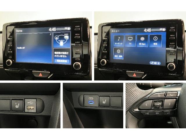 ヤリスクロスハイブリッド　ＧＲスポーツ　レーダークルーズコントロール追突被害軽減ブレーキ　ＴＳＳ　スマートキー　ハンドル＆シートヒーター　フルセグＴＶ　Ｂｌｕｅｔｏｏｔｈ　ＵＳＢ　パノラマカメラ　レーダークルーズコントロール（滋賀県）の中古車
