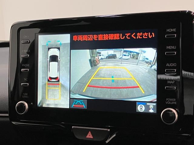 ヤリスクロスハイブリッド　ＧＲスポーツ　レーダークルーズコントロール追突被害軽減ブレーキ　ＴＳＳ　スマートキー　ハンドル＆シートヒーター　フルセグＴＶ　Ｂｌｕｅｔｏｏｔｈ　ＵＳＢ　パノラマカメラ　レーダークルーズコントロール（滋賀県）の中古車