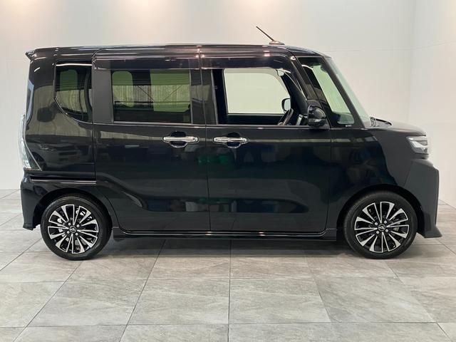 タントカスタムＲＳ　フルセグナビ　前後ドラレコ　レーダークルコン衝突被害軽減ブレーキ　コーナーセンサー　ターボ　フルセグナビ　Ｂｌｕｅｔｏｏｔｈ　ＤＶＤ再生　ＵＳＢ　パノラマカメラ　両側電動スライドドア　前席シートヒーター　ＬＥＤ　レーダークルーズコントロール（滋賀県）の中古車