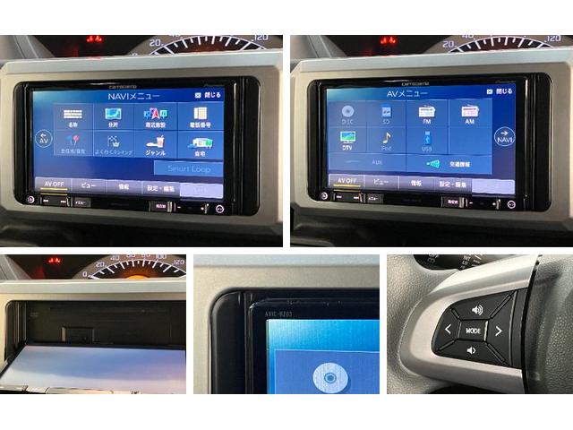 ウェイクＬ　ＳＡ　４ＷＤ　ワンセグナビ　バックカメラ　車検整備付衝突被害軽減ブレーキ　ワンセグナビ　バックカメラ　ＤＶＤ再生　ＥＴＣ　左側電動スライドドア　スマートキー　オートライト　オートエアコン　シートヒーター　エコアイドル　４ＷＤ　タイヤ４本新品交換済（滋賀県）の中古車