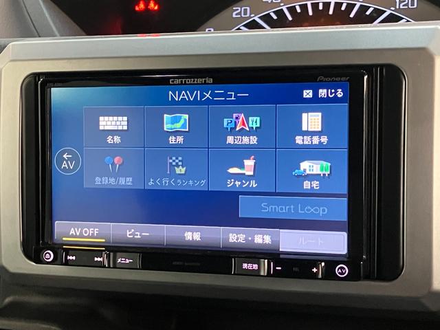 ウェイクＬ　ＳＡ　４ＷＤ　ワンセグナビ　バックカメラ　車検整備付衝突被害軽減ブレーキ　ワンセグナビ　バックカメラ　ＤＶＤ再生　ＥＴＣ　左側電動スライドドア　スマートキー　オートライト　オートエアコン　シートヒーター　エコアイドル　４ＷＤ　タイヤ４本新品交換済（滋賀県）の中古車