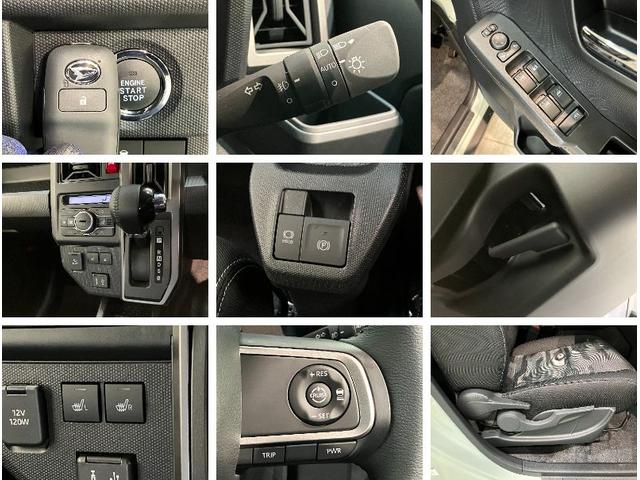 タフトＧターボ　ダーククロムベンチャー　９Ｄ．Ａ　届出済未使用車衝突被害軽減ブレーキ　コーナーセンサー　ディスプレイオーディオ　フルセグ　Ｂｌｕｅｔｏｏｔｈ　ＵＳＢ　パノラマカメラ　シートヒーター　駐車支援システム　ＬＥＤ　オートライト　クルコン　オートエアコン（滋賀県）の中古車