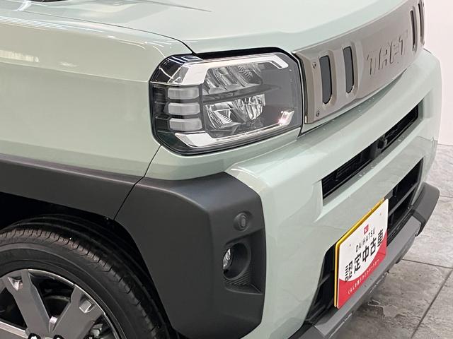 タフトＧターボ　ダーククロムベンチャー　９Ｄ．Ａ　届出済未使用車衝突被害軽減ブレーキ　コーナーセンサー　ディスプレイオーディオ　フルセグ　Ｂｌｕｅｔｏｏｔｈ　ＵＳＢ　パノラマカメラ　シートヒーター　駐車支援システム　ＬＥＤ　オートライト　クルコン　オートエアコン（滋賀県）の中古車