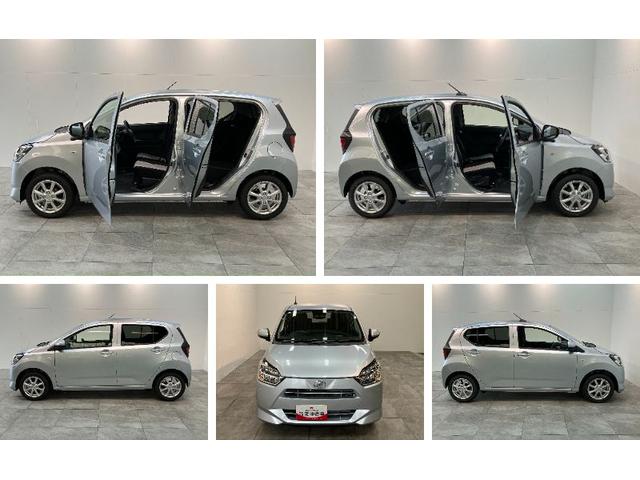 ミライースＧ　ＳＡ３　スマートキー　前席シートヒーター　届出済未使用車衝突被害軽減ブレーキ　スマアシ３　コーナーセンサー　バックカメラ（ナビ装着時用）　ＬＥＤヘッドライト　電動格納式ミラー　マニュアルレベリング　シートヒーター　スマートキー　オートライト　エコアイドル（滋賀県）の中古車