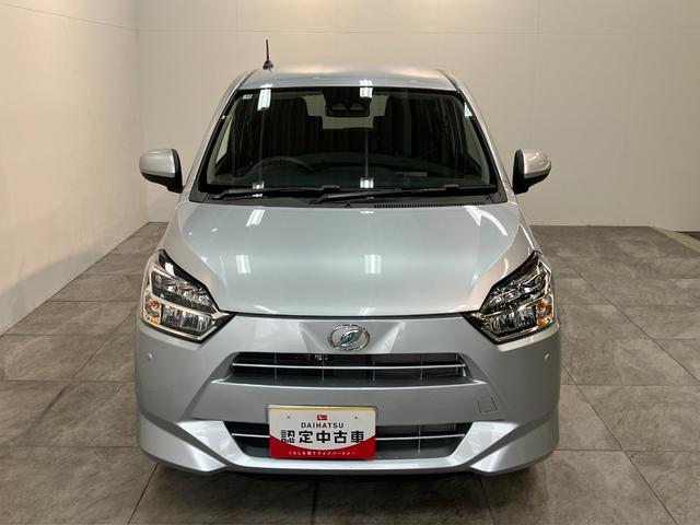 ミライースＧ　ＳＡ３　スマートキー　前席シートヒーター　届出済未使用車衝突被害軽減ブレーキ　スマアシ３　コーナーセンサー　バックカメラ（ナビ装着時用）　ＬＥＤヘッドライト　電動格納式ミラー　マニュアルレベリング　シートヒーター　スマートキー　オートライト　エコアイドル（滋賀県）の中古車