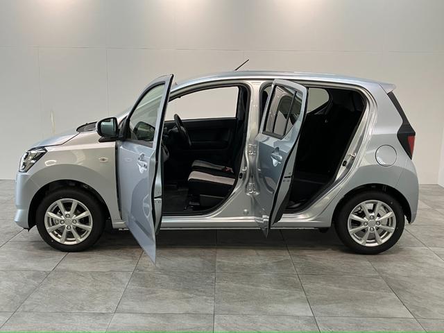 ミライースＧ　ＳＡ３　スマートキー　前席シートヒーター　届出済未使用車衝突被害軽減ブレーキ　スマアシ３　コーナーセンサー　バックカメラ（ナビ装着時用）　ＬＥＤヘッドライト　電動格納式ミラー　マニュアルレベリング　シートヒーター　スマートキー　オートライト　エコアイドル（滋賀県）の中古車