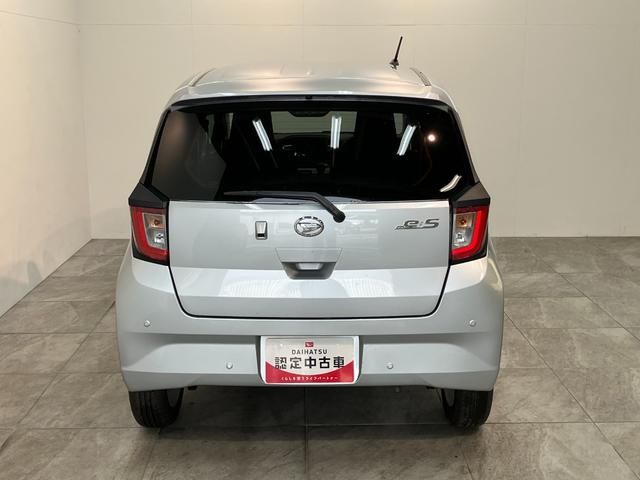 ミライースＧ　ＳＡ３　スマートキー　前席シートヒーター　届出済未使用車衝突被害軽減ブレーキ　スマアシ３　コーナーセンサー　バックカメラ（ナビ装着時用）　ＬＥＤヘッドライト　電動格納式ミラー　マニュアルレベリング　シートヒーター　スマートキー　オートライト　エコアイドル（滋賀県）の中古車