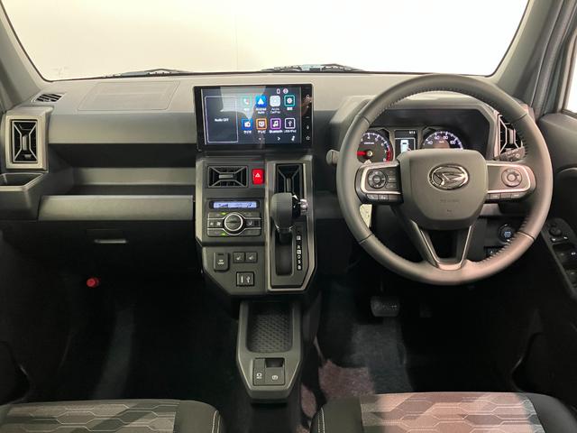 タフト 中古車 Ｇダーククロムベンチャー　９型ＤＡ　届出済未使用車衝突被害軽減ブレーキ　コーナーセンサー　９型ディスプレイオーディオ　フルセグ　Ｂｌｕｅｔｏｏｔｈ　ＵＳＢ　バックカメラ　前席シートヒーター　ＬＥＤ　オートライト　レーダークルーズ　オートエアコン