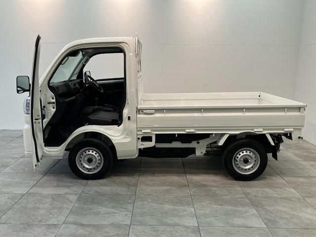 ハイゼットトラックスタンダード　４ＷＤ　５ＭＴ　コーナセンサー　届出済未使用車衝突被害軽減ブレーキ　コーナーセンサー　パートタイム４ＷＤ　ＡＭ／ＦＭラジオ　マニュアルエアコン　マニュアルレベリング　オートライト　バッテリーカバー　５速マニュアルミッション車（滋賀県）の中古車