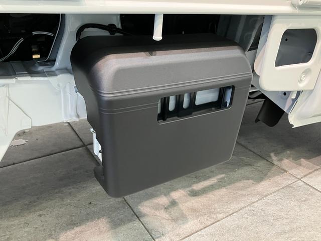 ハイゼットトラックスタンダード　４ＷＤ　５ＭＴ　コーナセンサー　届出済未使用車衝突被害軽減ブレーキ　コーナーセンサー　パートタイム４ＷＤ　ＡＭ／ＦＭラジオ　マニュアルエアコン　マニュアルレベリング　オートライト　バッテリーカバー　５速マニュアルミッション車（滋賀県）の中古車