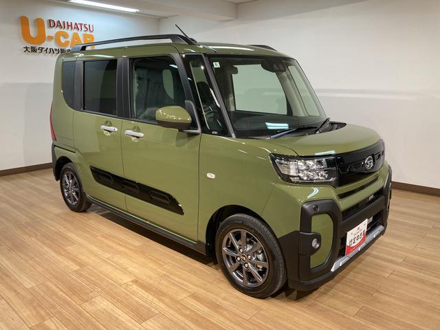 タントファンクロス／Ｂカメラ対応車／両側パワスラ／電動Ｐ走行９ｋｍ／バックカメラ対応車／両側パワースライドドア／ＬＥＤヘッドライト・フォグランプ／電動パーキング／ブレーキホールド／前席シートヒーター／オートエアコン／キーフリー／アルミホイール（大阪府）の中古車