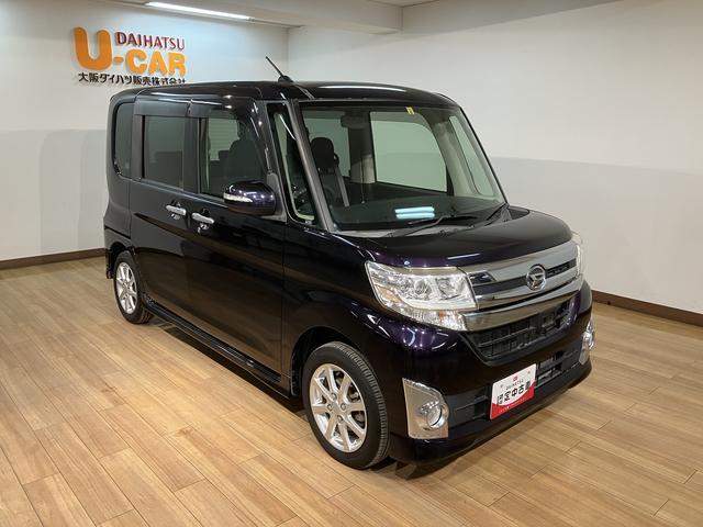 タントカスタムＸ　ＳＡ／８インチナビ／バックカメラ／ＥＴＣ走行２．０万ｋｍ／８インチナビ／バックカメラ／ＥＴＣ／片側パワースライドドア／ＬＥＤヘッドライト・ハロゲンフォグランプ／ＵＳＢアダプター／オートエアコン／キーフリー／アルミホイール（大阪府）の中古車