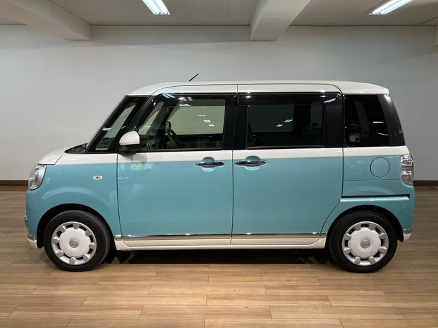 ムーヴキャンバスＧメイクアップＶＳ　ＳＡIII／８インチナビ／パノラマ走行３．０万ｋｍ／８インチナビ／パノラマモニター／前後ドラレコ／ＥＴＣ／両側パワースライドドア／ＬＥＤヘッドライト・フォグランプ／運転席シートヒーター／オートエアコン／キーフリー／ＵＳＢ／ＨＤＭＩ（大阪府）の中古車