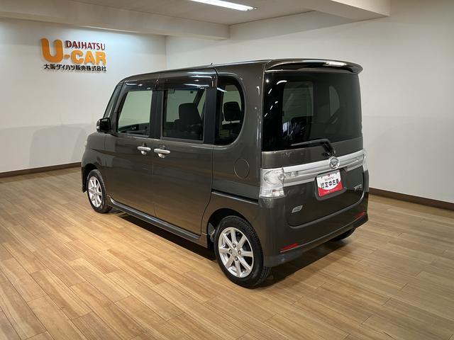 タントカスタムＸ　純正ワンセグナビ・バックカメラ・ＥＴＣ純正ワンセグナビ・バックカメラ・ＥＴＣ車載器・左電動スライドドア・ディスチャ−ジヘッドライト・電動格納ドアミラー・アルミホイール装備（大阪府）の中古車
