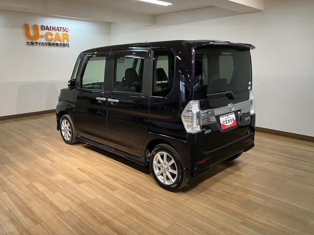 タントカスタムＸ　ＳＡ／８インチナビ／バックカメラ／ＥＴＣ１年間走行距離無制限保証／走行６．２万ｋｍ／８インチナビ／Ｂｌｕｅｔｏｏｔｈ／バックカメラ／ＥＴＣ／片側パワースライドドア／ＬＥＤヘッドライト／電動格納ドアミラー／キーフリー／オートエアコン（大阪府）の中古車