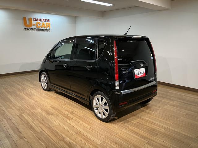 ムーヴカスタムＲＳ　ターボ車・純正ワンセグナビ・ＥＴＣ・アルミタ−ボ車・純正ワンセグナビ・ＥＴＣ車載器・ディスチャ−ジヘッドライト・オ−トエアコン・スマ−トキ−・アルミホイール・マット・バイザ−装備（大阪府）の中古車