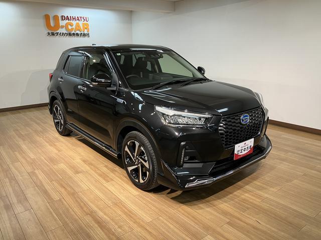 ロッキープレミアムＧ　ＨＥＶ　ハイブリッド車・１０インチナビ・ＥＴＣシリ−ズ式ハイブリッド車・１０インチ純正フルセグナビ・ＣＤ／ＤＶＤ／Ｂｌｕｅｔｏｏｔｈ・全周囲カメラ・前後ドラレコ・ＥＴＣ車載器・クル−ズコントロ−ル・ＬＥＤヘッドライト・電動パーキングブレ−キ（大阪府）の中古車