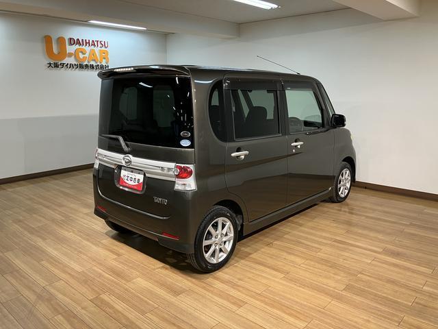 タントカスタムＸ／１年保証／ナビ／ＥＴＣ／電動スライド／キーフリー１年間走行距離無制限保証／ナビ／ＥＴＣ／電動スライドドア／スマートキー／オートエアコン／ディスチャージヘッドランプ／１４インチアルミ／フロントベンチシート／Ｂｌｕｅｔｏｏｔｈ／フルセグＴＶ／（大阪府）の中古車