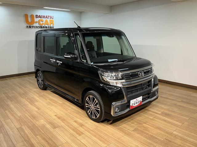 タントカスタムRS トップエディションSAII/ナビ/ETC/1年間走行距離無制限保証/衝突軽減ブレーキ/ターボエンジン/ナビ/バックカメラ/ETC/両側電動スライドドア/スマートキー/オートエアコン/LEDヘッドライト・フォグ/Bluetooth/フルセグTV(大阪府)の中古車