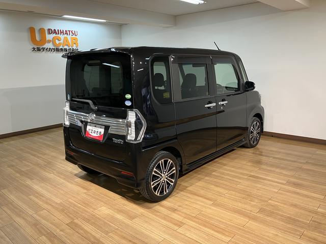タントカスタムRS トップエディションSAII/ナビ/ETC/1年間走行距離無制限保証/衝突軽減ブレーキ/ターボエンジン/ナビ/バックカメラ/ETC/両側電動スライドドア/スマートキー/オートエアコン/LEDヘッドライト・フォグ/Bluetooth/フルセグTV(大阪府)の中古車