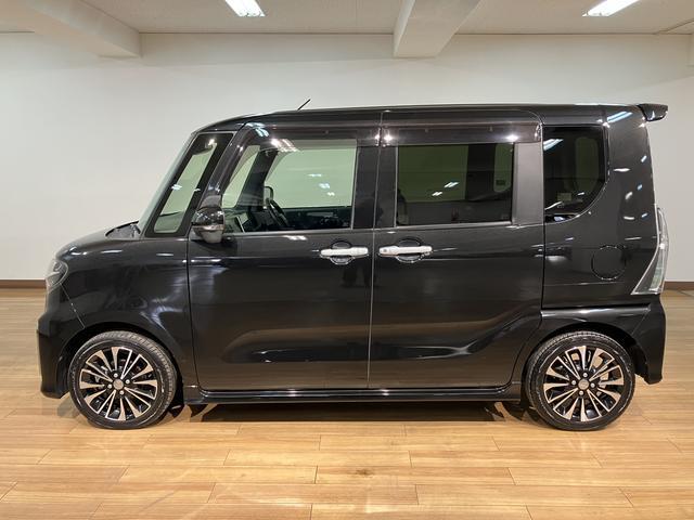 タントカスタムＲＳセレクション／１年保証／９インチナビ／パノラマ／１年間走行距離無制限保証／衝突軽減ブレーキ／ターボエンジン／９インチナビ／パノラマモニター／ナビ連動ドラレコ／ＥＴＣ／両側電動スライドドア／シートヒーター／クルーズコントロール／ＬＥＤヘッド・フォグ／（大阪府）の中古車