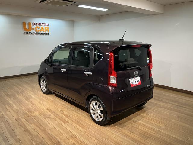 ムーヴX SAIII/1年保証/衝突軽減ブレーキ/スマートキー/1年間走行距離無制限保証/衝突軽減ブレーキ/2.5万キロ/シートヒーター/スマートキー/オートエアコン/14インチアルミ/オートライト/フロントベンチシート/横滑り防止装置/アイドリングストップ/(大阪府)の中古車