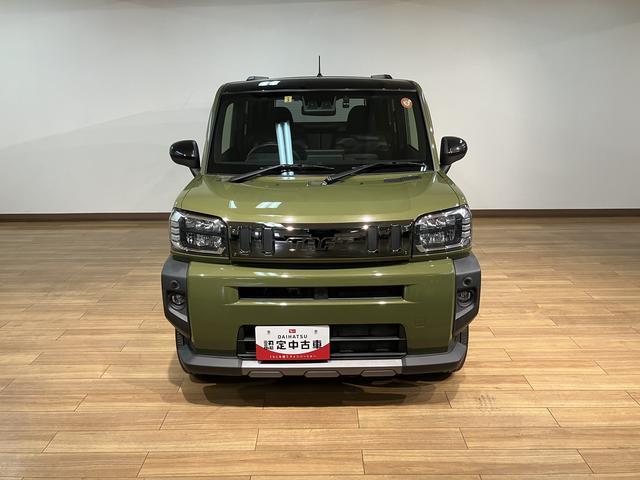 タフトＧターボ　ダーククロムベンチャー／ディスプレイオーディオ／１年間走行距離無制限保証／衝突軽減ブレーキ／純正ディスプレイオーディオ／クルーズコントロール／ドラレコ／ＥＴＣ／ＬＥＤヘッドライト・フォグ／シートヒーター／スマートキー／オートエアコン／ガラスルーフ／（大阪府）の中古車