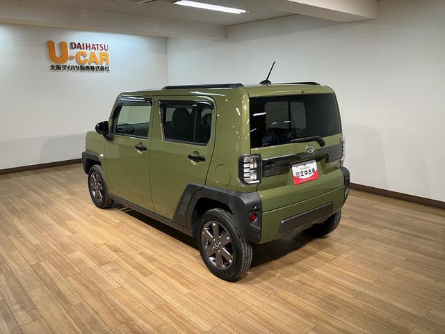 タフトＧターボ　ダーククロムベンチャー／ディスプレイオーディオ／１年間走行距離無制限保証／衝突軽減ブレーキ／純正ディスプレイオーディオ／クルーズコントロール／ドラレコ／ＥＴＣ／ＬＥＤヘッドライト・フォグ／シートヒーター／スマートキー／オートエアコン／ガラスルーフ／（大阪府）の中古車