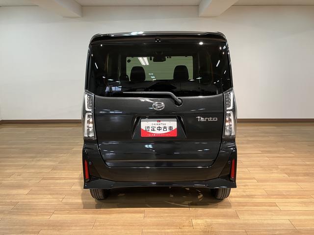 タントカスタムX/ディスプレイオーディオ/パノラマ/電動スライド/1年間走行距離無制限保証/衝突軽減ブレーキ/純正ディスプレイオーディオ/パノラマモニター/両側電動スライドドア/シートヒーター/スマートキー/オートエアコン/Bluetooth/フルセグTV/LED/(大阪府)の中古車
