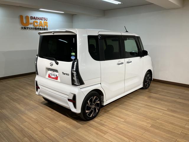 タントカスタムＸセレクション／１年保証／ナビ／ドラレコ／ＥＴＣ／１年間走行距離無制限保証／衝突軽減ブレーキ／純正ナビ／ナビ連動ドラレコ／ＥＴＣ／両側電動スライド／シートヒーター／スマートキー／オートエアコン／１４インチアルミ／Ｂｌｕｅｔｏｏｔｈ／フルセグＴＶ／（大阪府）の中古車