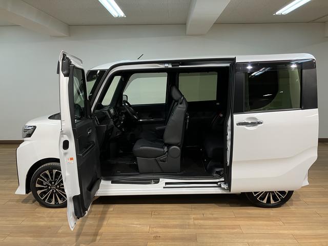 タントカスタムＲＳ／ターボ／純正ナビ／ドラレコ／ＥＴＣ／Ｐスライド１年間走行距離無制限保証／衝突軽減ブレーキ／後期型／ターボ／純正ナビ／ドラレコ／ＥＴＣ／両側電動スライド／シートヒーター／バックカメラ／スマートキー／オートエアコン／Ｂｌｕｅｔｏｏｔｈ／フルセグＴＶ／（大阪府）の中古車