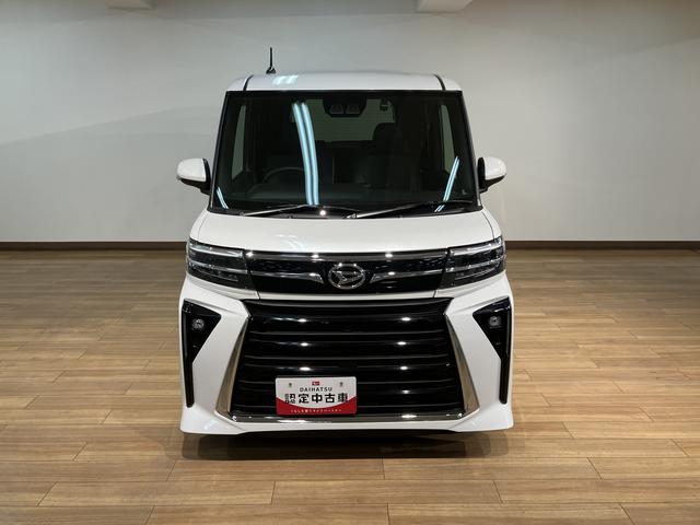 タントカスタムＲＳ／ターボ／純正ナビ／ドラレコ／ＥＴＣ／Ｐスライド１年間走行距離無制限保証／衝突軽減ブレーキ／後期型／ターボ／純正ナビ／ドラレコ／ＥＴＣ／両側電動スライド／シートヒーター／バックカメラ／スマートキー／オートエアコン／Ｂｌｕｅｔｏｏｔｈ／フルセグＴＶ／（大阪府）の中古車