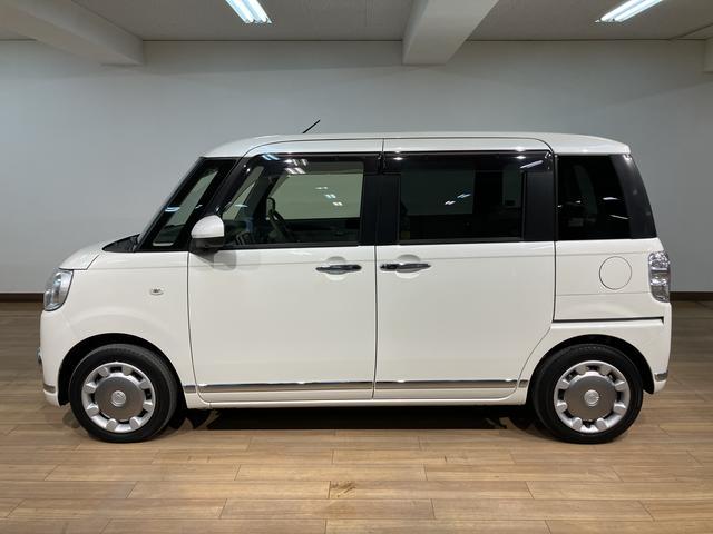 ムーヴキャンバスＧメイクアップリミテッド　ＳＡIII／ナビ／パノラマ／ＥＴＣ１年間走行距離無制限保証／衝突軽減ブレーキ／純正ナビ／パノラマモニター／ナビ連動ドラレコ／ＥＴＣ／両側電動スライドドア／シートヒーター／ＬＥＤヘッドライト・フォグ／Ｂｌｕｅｔｏｏｔｈ／フルセグＴＶ／（大阪府）の中古車