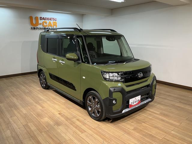 タントファンクロスターボ／純正ナビ／ドラレコ／ＥＴＣ／バックカメラ１年間走行距離無制限保証／衝突軽減ブレーキ／ターボエンジン／純正ナビ／バックカメラ／Ｂｌｕｅｔｏｏｔｈ／フルセグＴＶ／バックカメラ／両側電動スライドドア／シートヒーター／ＬＥＤヘッドライト・フォグ／（大阪府）の中古車