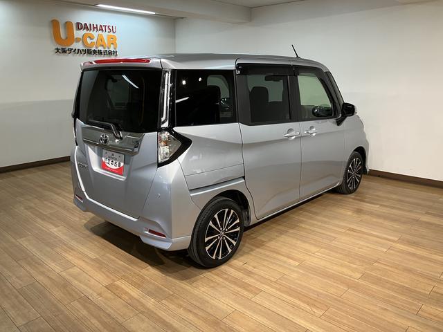 ルーミーカスタムＧ−Ｔ／１年保証／ターボ／ナビ／ドラレコ／ＥＴＣ／１年間走行距離無制限保証／衝突軽減ブレーキ／ターボエンジン／大画面ナビ／ドラレコ／ＥＴＣ／クルーズコントロール／両側電動スライドドア／シートヒーター／ＬＥＤヘッドライト・フォグ／Ｂｌｕｅｔｏｏｔｈ／（大阪府）の中古車