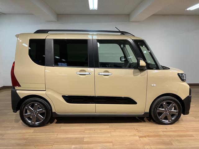 タントファンクロスターボリミテッド／クルコン／電動スライド／ＬＥＤ新車保証継承／衝突軽減ブレーキ／クルーズコントロール／ＥＴＣ／両側電動スライドドア／シートヒーター／電動パーキングブレーキ／ＬＥＤヘッドライト・フォグ／スマートキー／オートエアコン／（大阪府）の中古車